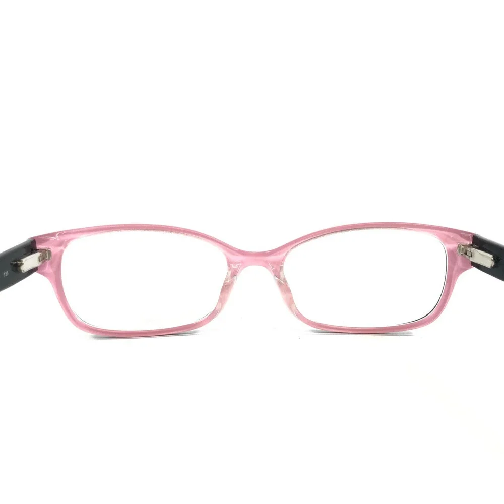 Bebe Eyeglasses Frames BB5183 001 JET Black Pink Cat Eye Full Rim 51-16-135